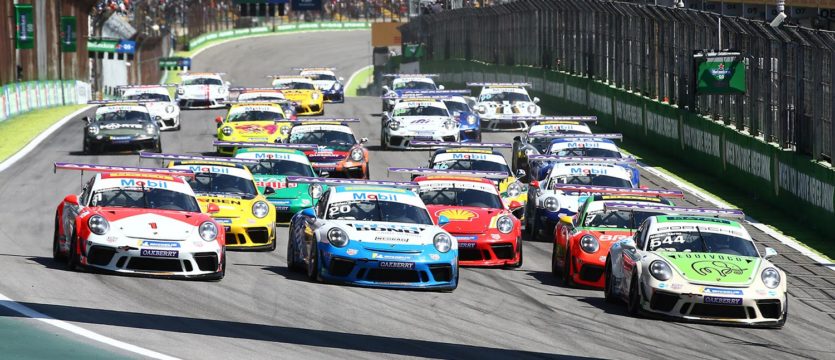 Sem lastro e com "quali em dobro", Porsche Cup C6 Bank Mastercard coroa seus campeões na preliminar do GP de F1 em Interlagos Sem lastro e com "quali em dobro", Porsche Cup C6 Bank Mastercard coroa seus campeões na preliminar do GP de F1 em Interlagos