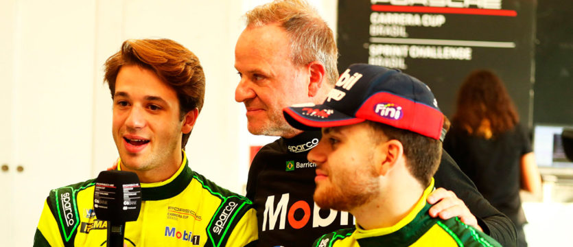 Família Barrichello em ação