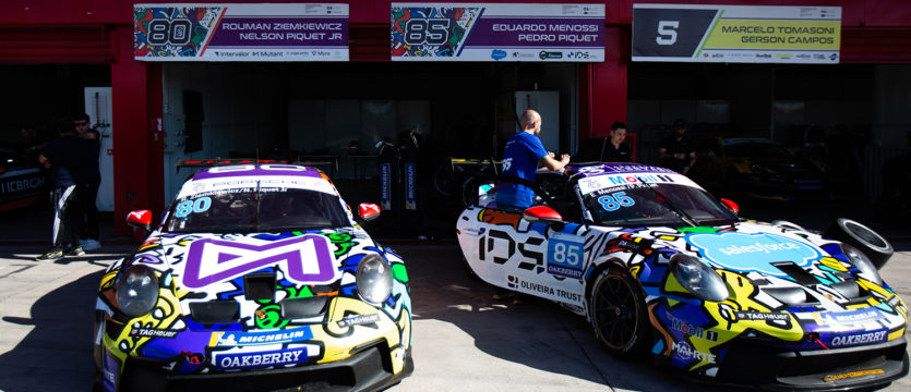 Amigos e rivais: Rouman Ziemkiewicz e Eduardo Menossi dividem boxes e até mesmo os irmãos Piquet