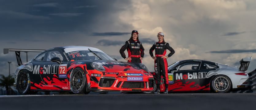 Porsche Cup C6 Bank prepara equipes femininas para o atendimento dos carros de Antonella Bassani e Leticia Bufoni