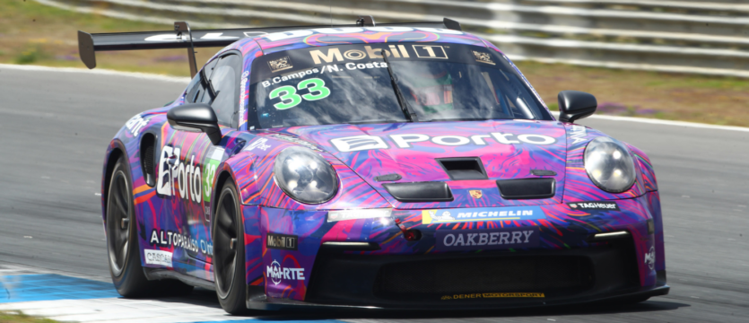 Dupla Campos/Costa lidera por quatro milésimos com 18 carros no mesmo segundo no primeiro dia no Estoril