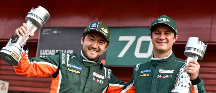 Por apenas 112 milésimos, Lucas Salles e Rafael Suzuki marcam a pole do Porsche C6 Bank Endurance Challenge na Argentina